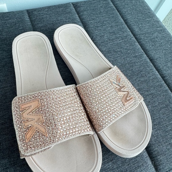 Michael Kors Shoes - Michael Kors Women's Sandals - Sparkling Gold